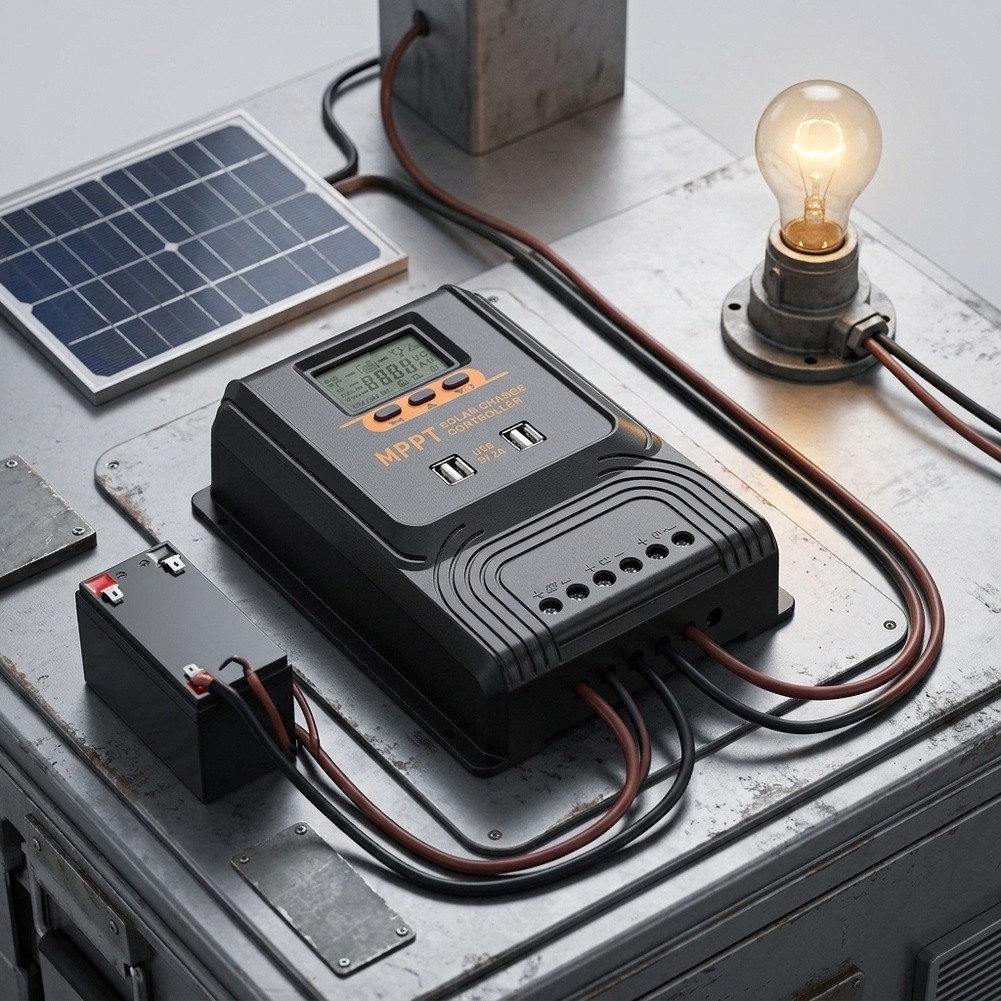 Renewable Energy Project - 50A For PWM Solar Charge Controller