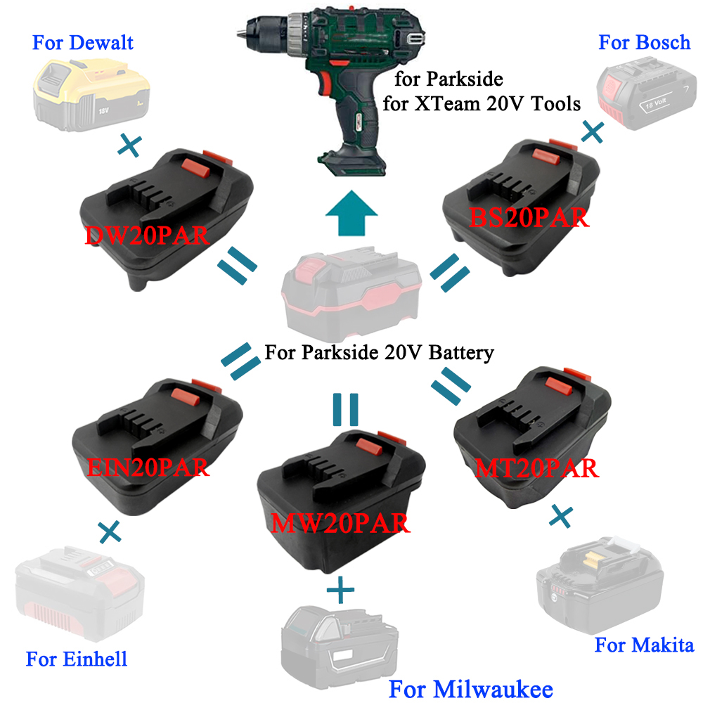 Agm Deep Cycle Battery - For Parkside XTeam 20V Power Tool