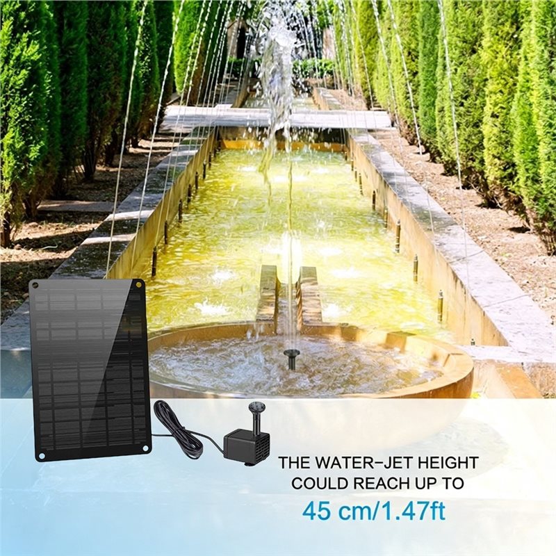 ABLN-Solar Fountain 9W Solar P - Solar Pool Pump Kit recension och pris