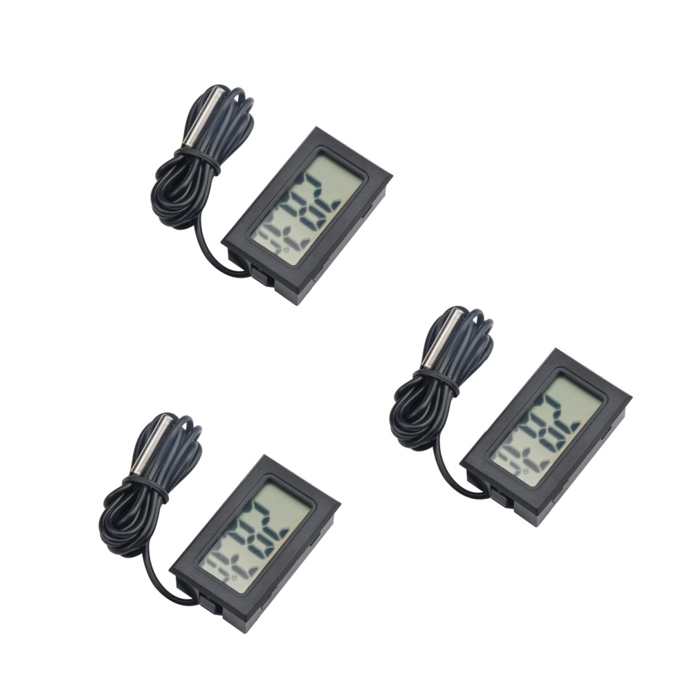Mini LCD Digital Thermometer F - Battery Monitor Coulometer recension och pris