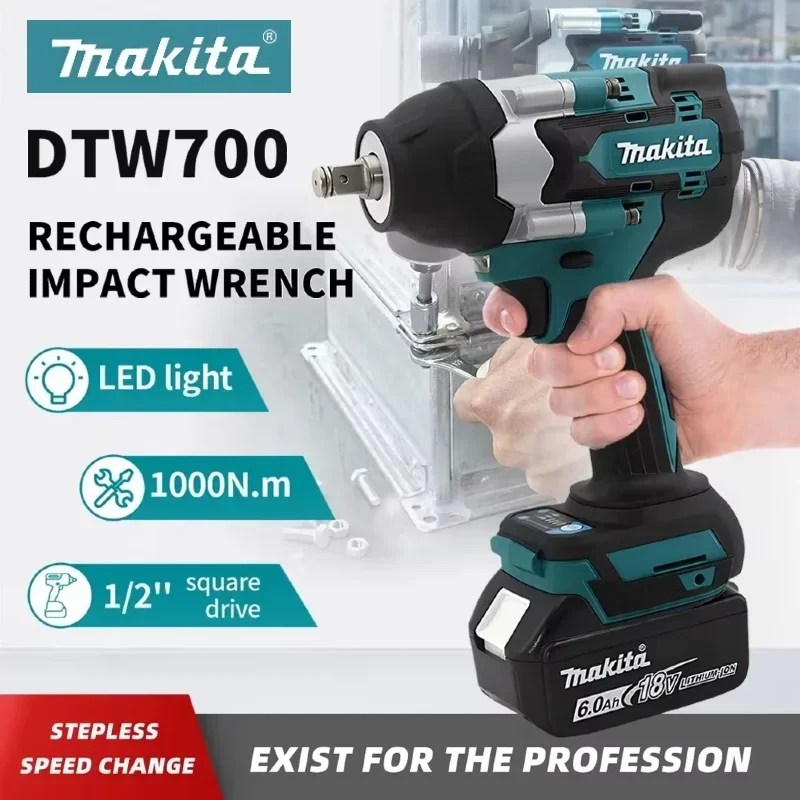 NEW 100% Makita DTW700 brushle - Renewable Energy Battery recension och pris