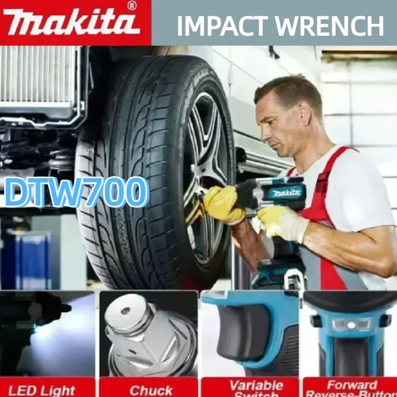 NEW 100% Makita DTW700 brushle - Renewable Energy Battery recension och pris