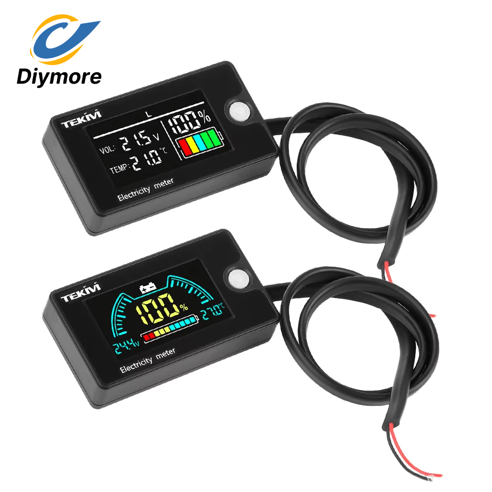 DC 8-100V LCD Color Digital Vo - Battery Monitor Coulometer recension och pris