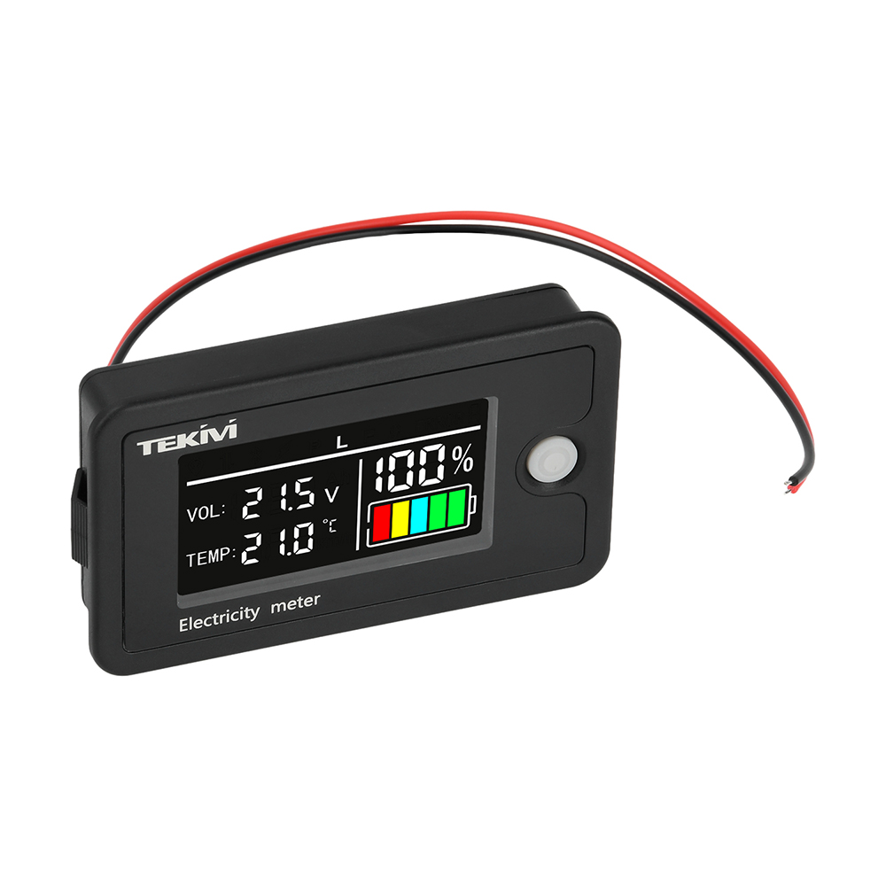 DC 8-100V LCD Color Digital Vo - Battery Monitor Coulometer recension och pris