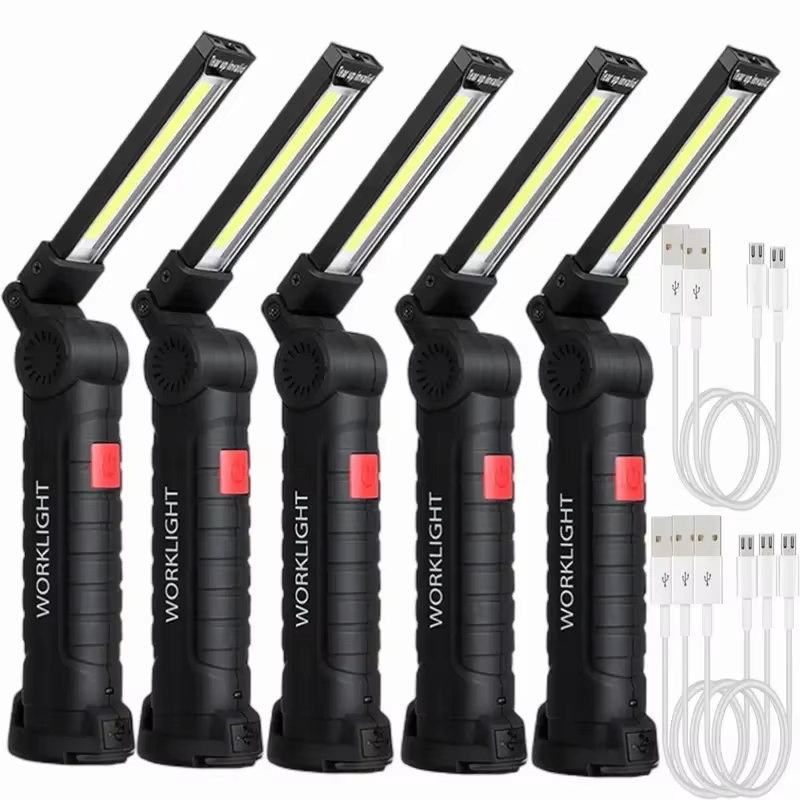 Portable COB LED Flashlight US - Renewable Energy Battery recension och pris