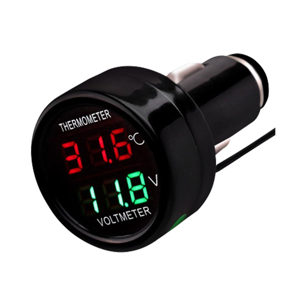 12V 24V Digital DC Voltage Car - Battery Monitor Coulometer recension och pris
