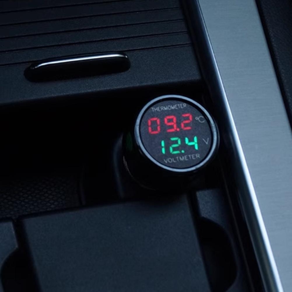 12V 24V Digital DC Voltage Car - Battery Monitor Coulometer recension och pris