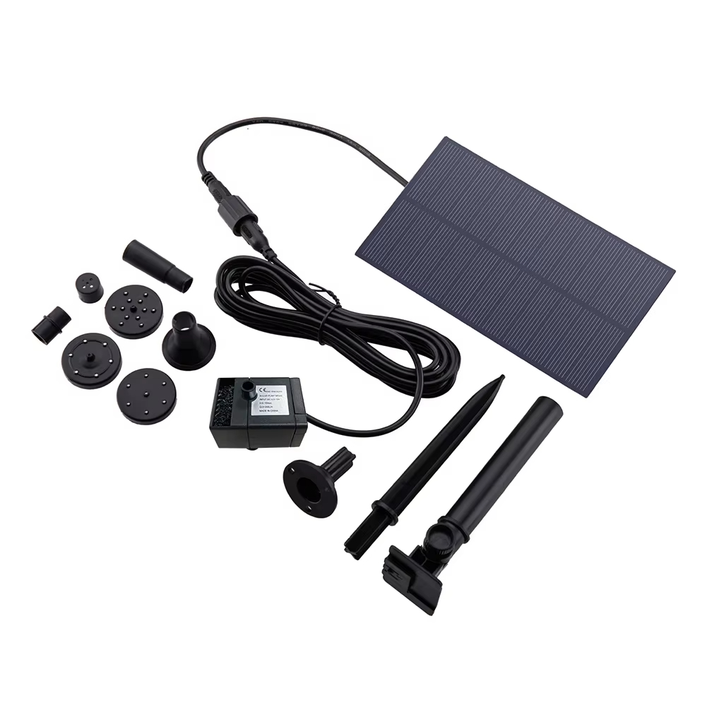 Mini 5W 5V Solar Fountain Pump - Solar Pool Pump Kit recension och pris
