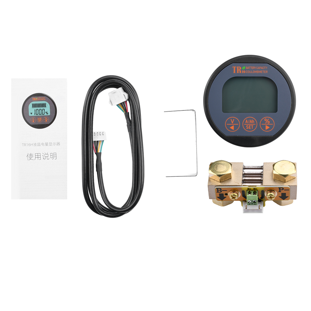 DC 8-80V 50A 100A 350A TR16 Ba - Battery Monitor Coulometer recension och pris