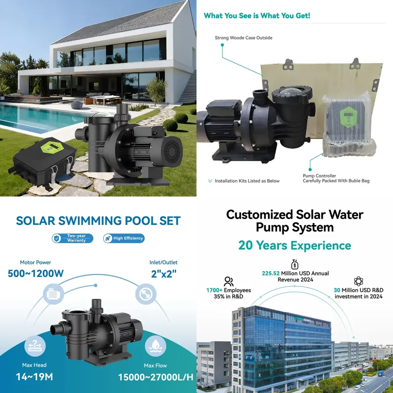 Veichi Manufacturer Supply 2 I - Solar Pool Pump Kit recension och pris