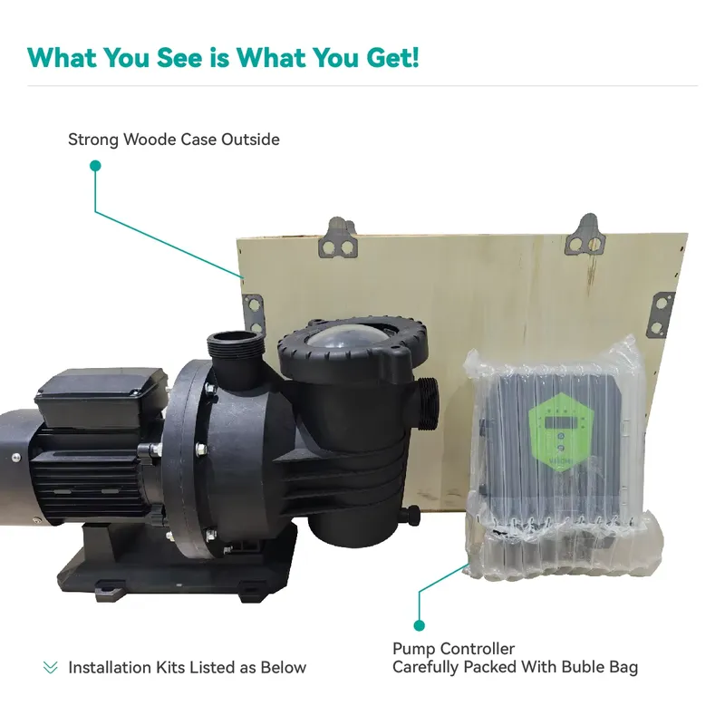 Veichi Manufacturer Supply 2 I - Solar Pool Pump Kit recension och pris