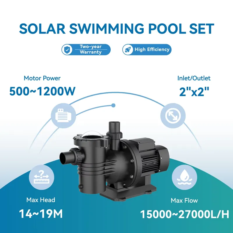 Veichi Manufacturer Supply 2 I - Solar Pool Pump Kit recension och pris