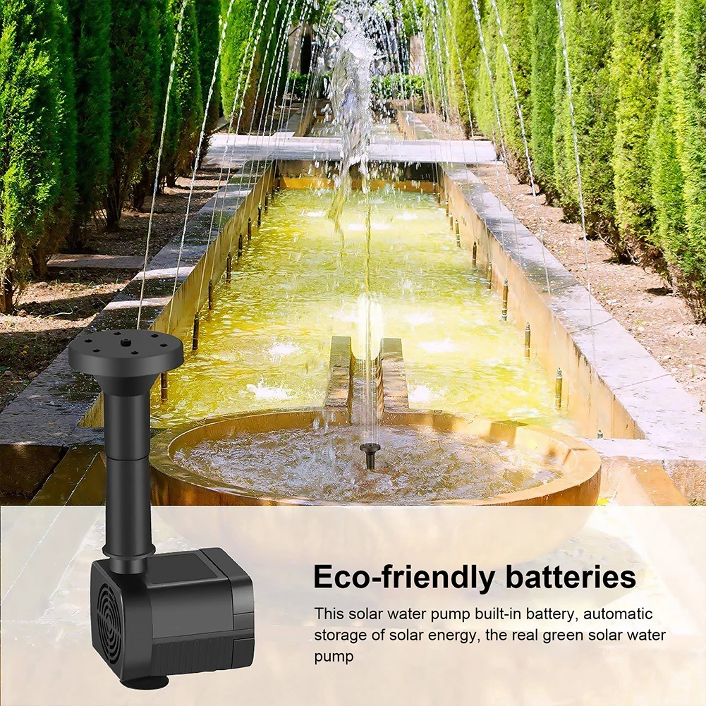 Solar Water Pump Fountain Pump - Solar Pool Pump Kit recension och pris
