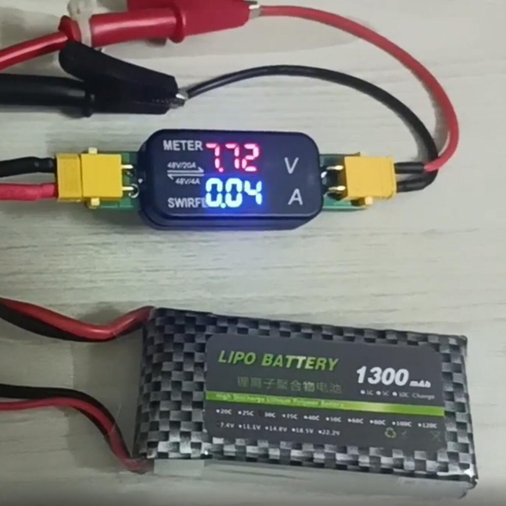 XT30 DC Bidirectional Voltmete - Battery Monitor Coulometer recension och pris