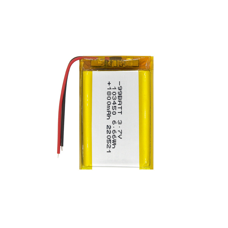 103450 3.7V 1800mAh Rechargeab - Renewable Energy Battery recension och pris