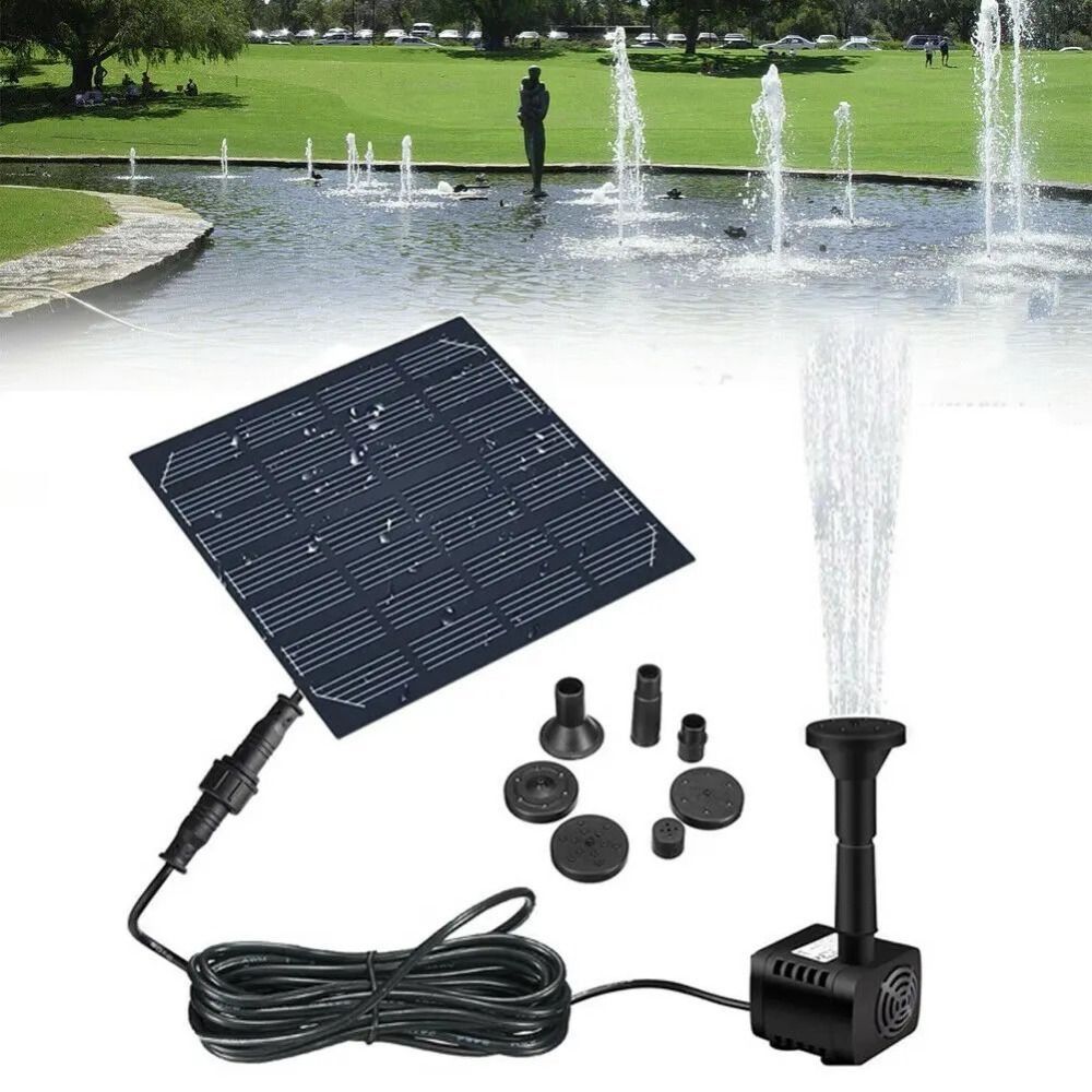 1.4W Mini Solar Fountain Pump  - Solar Pool Pump Kit recension och pris