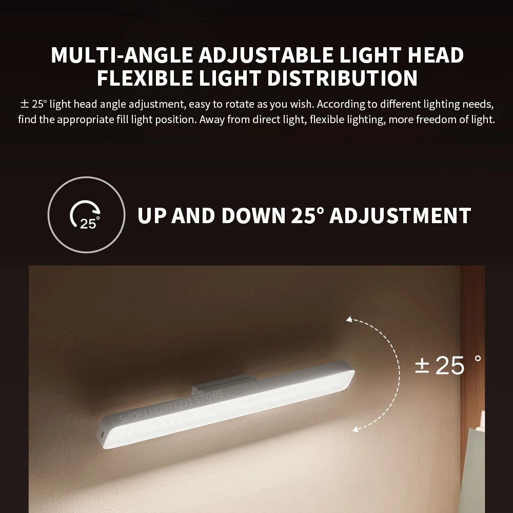 MIJIA Magnetic Reading Lamp 36 - Renewable Energy Battery recension och pris