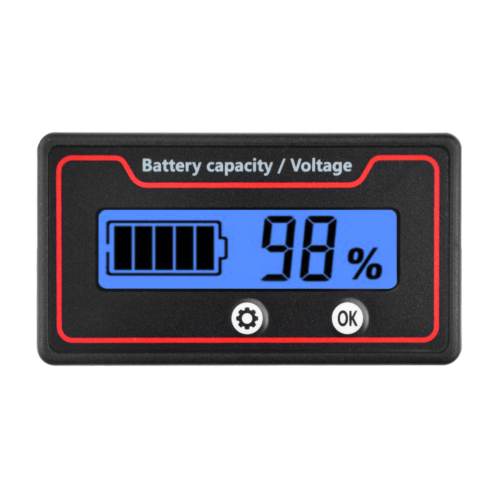 Car Battery Charge Level Indic - Battery Monitor Coulometer recension och pris