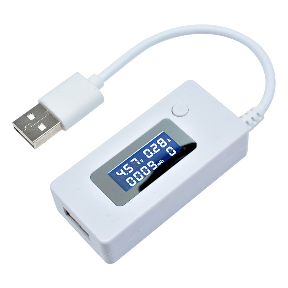 LCD Micro USB Charger Battery  - Battery Monitor Coulometer recension och pris