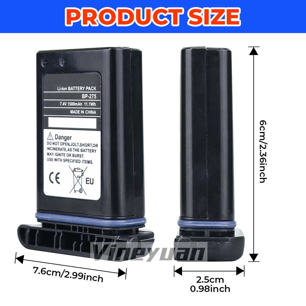 BP-275 7.4V 1500mAh Lithium-io - Renewable Energy Battery recension och pris