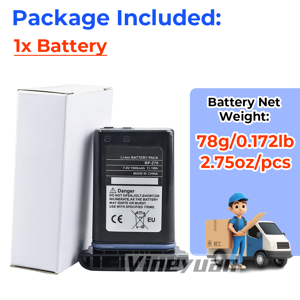 BP-275 7.4V 1500mAh Lithium-io - Renewable Energy Battery recension och pris