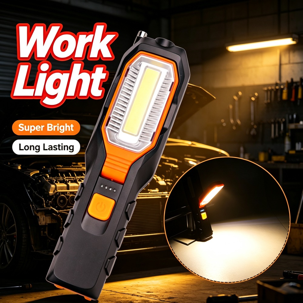New LED Work Light Built‑in Ba - Renewable Energy Battery recension och pris