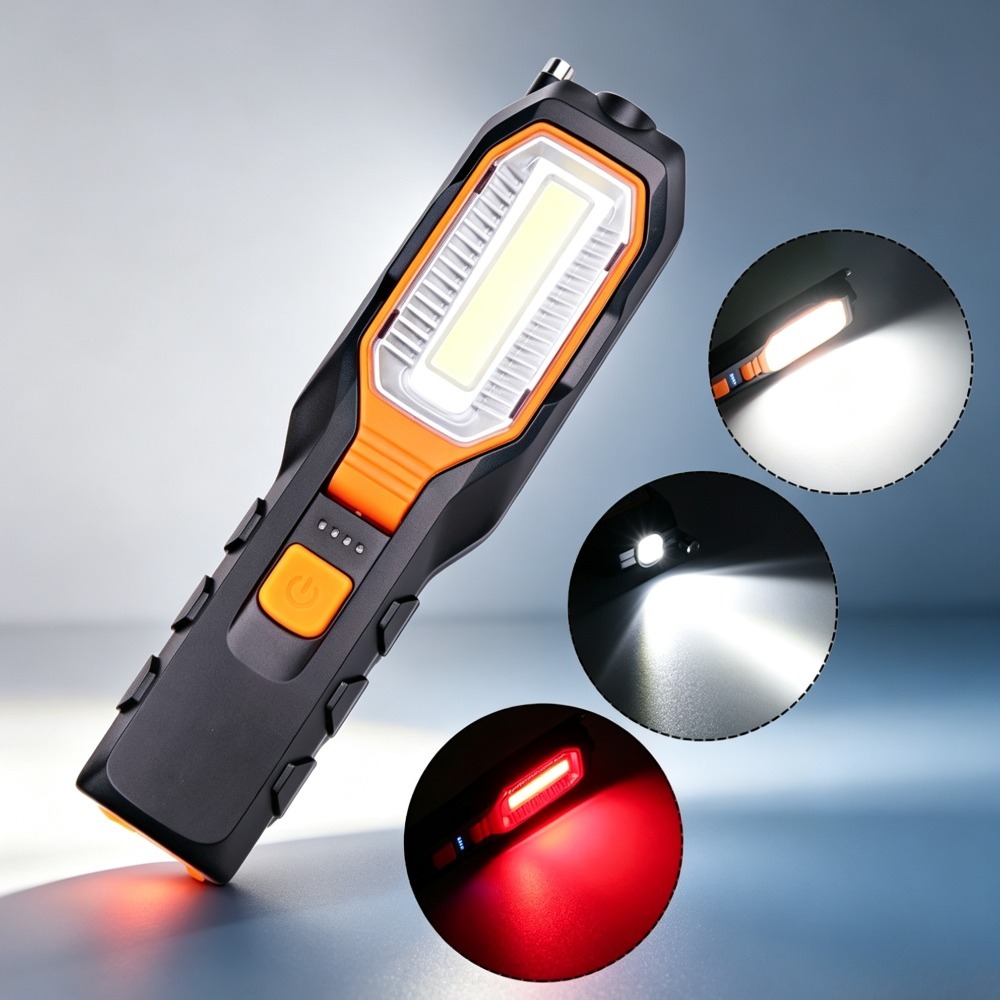 New LED Work Light Built‑in Ba - Renewable Energy Battery recension och pris