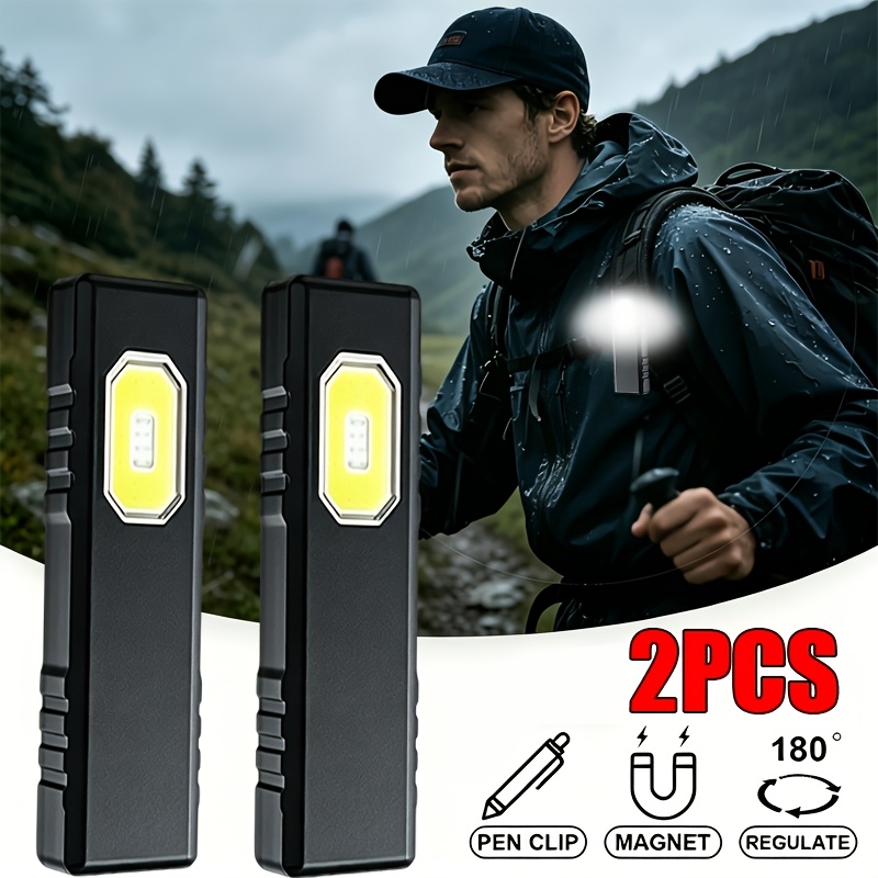 2-Pack Portable Magnetic Flash - Renewable Energy Battery recension och pris