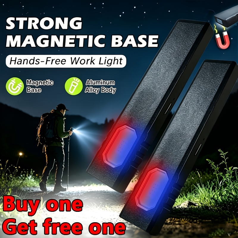 2-Pack Portable Magnetic Flash - Renewable Energy Battery recension och pris