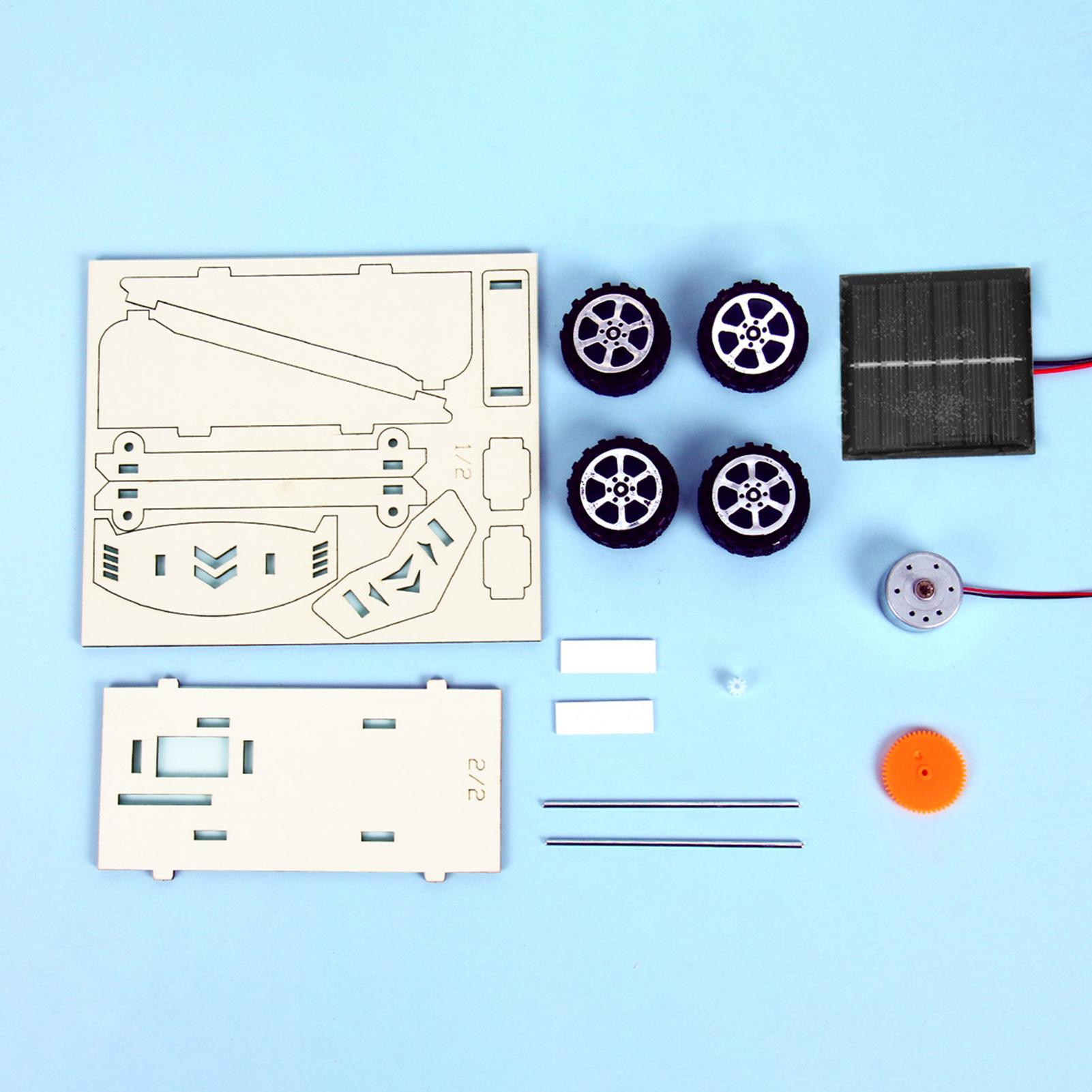 Solar Powered Car Kit DIY Scie - Renewable Energy Project recension och pris