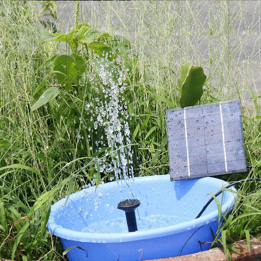 Mini Solar Fountain Pump Water - Solar Pool Pump Kit recension och pris